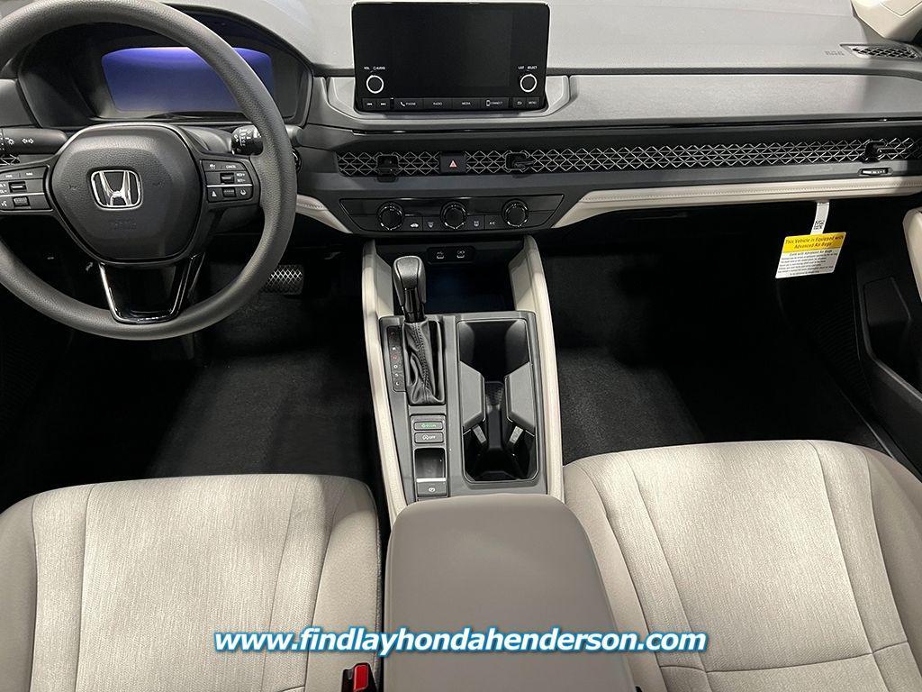 new 2025 Honda Accord car, priced at $29,945