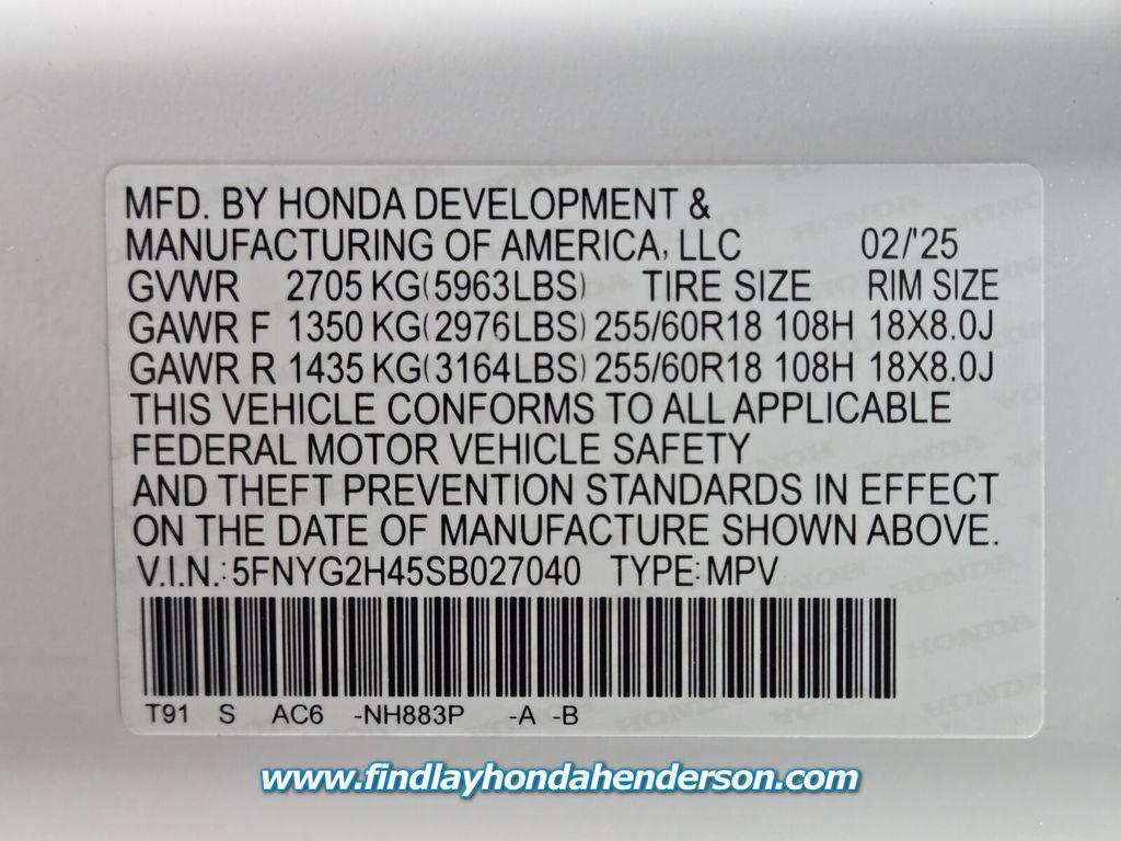used 2025 Honda Pilot car, priced at $39,983