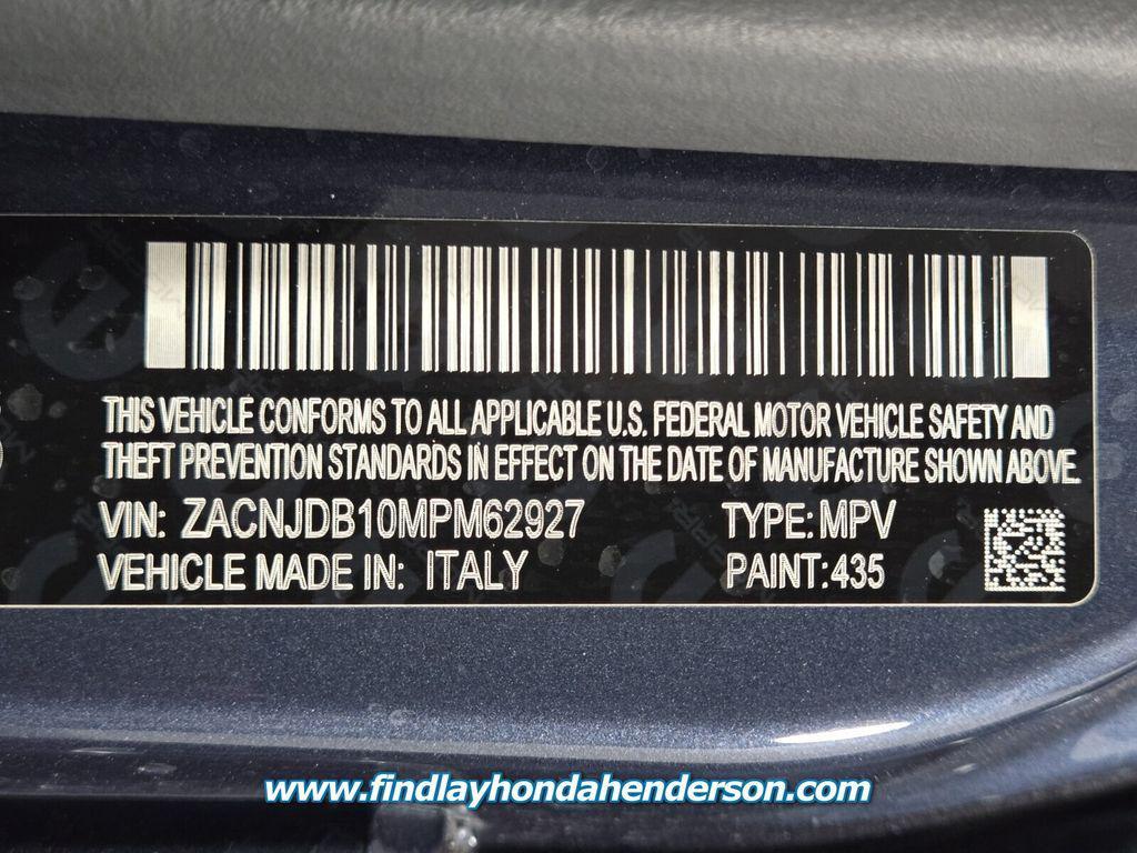 used 2021 Jeep Renegade car, priced at $17,483