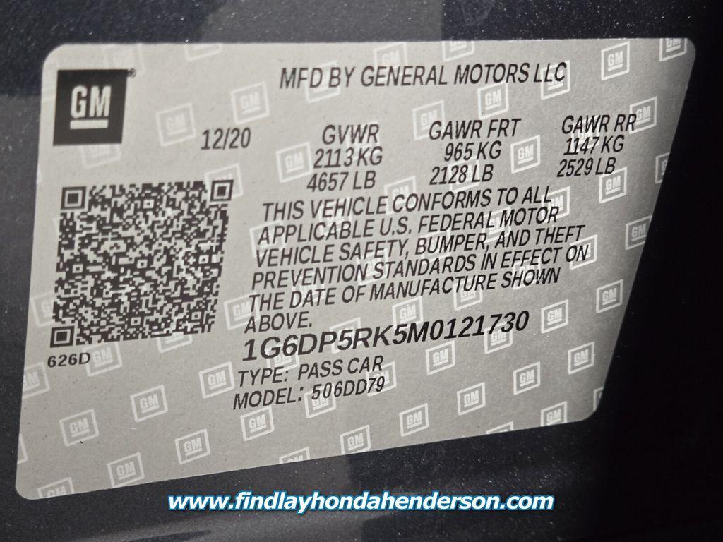 used 2021 Cadillac CT5 car, priced at $29,984