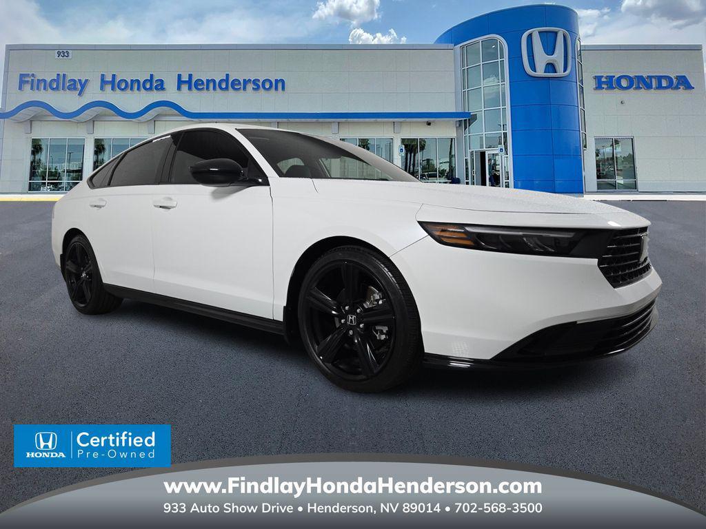 used 2023 Honda Accord Hybrid car, priced at $27,984