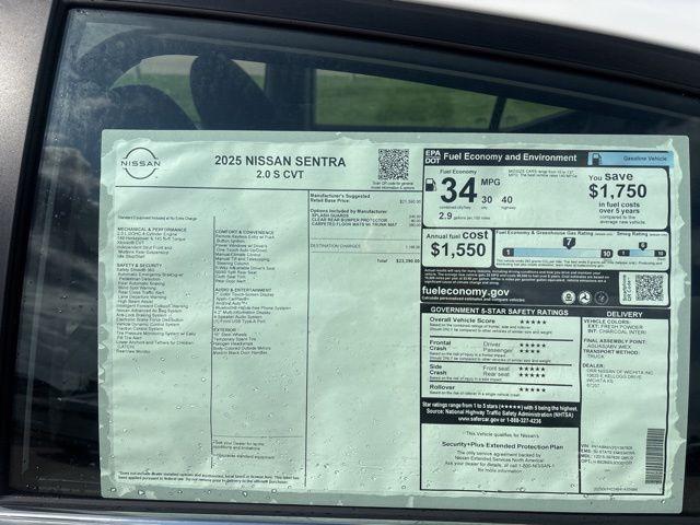 new 2025 Nissan Sentra car, priced at $20,499