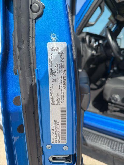 used 2021 Jeep Wrangler car, priced at $25,995