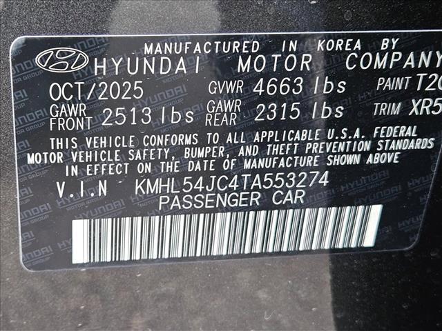 new 2026 Hyundai Sonata car, priced at $36,283