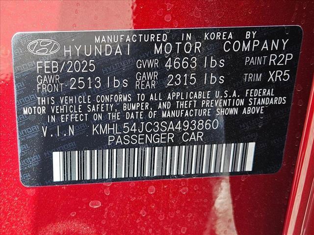 new 2025 Hyundai Sonata car, priced at $36,371