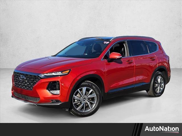 used 2019 Hyundai Santa Fe car, priced at $20,396