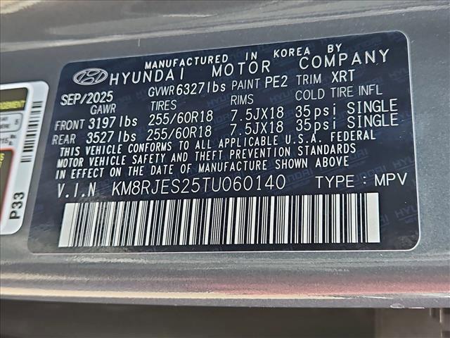 new 2026 Hyundai Palisade car, priced at $50,178