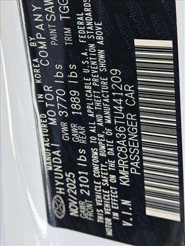 new 2026 Hyundai Venue car, priced at $24,126