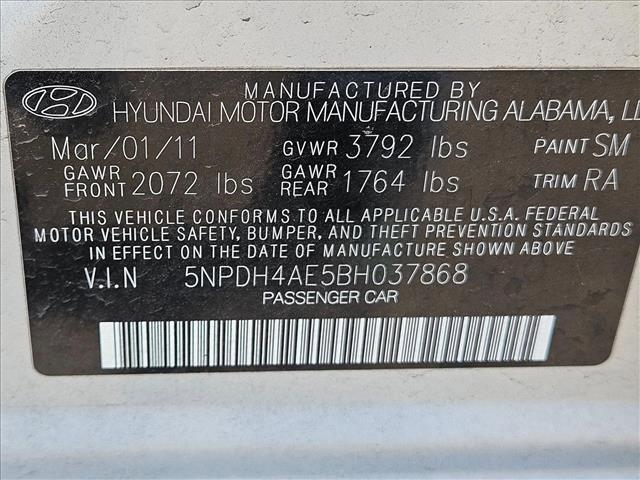 used 2011 Hyundai Elantra car, priced at $5,890