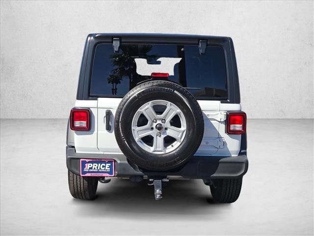 used 2022 Jeep Wrangler Unlimited car, priced at $24,710