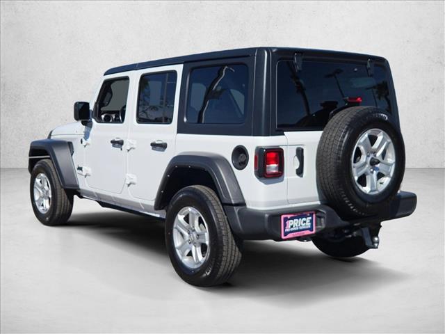 used 2022 Jeep Wrangler Unlimited car, priced at $24,710