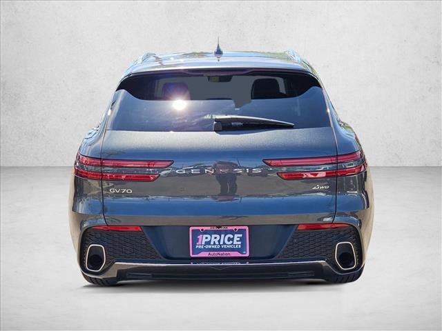 used 2024 Genesis GV70 car, priced at $40,391