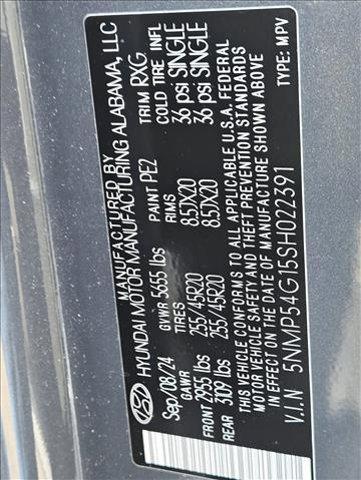 used 2025 Hyundai SANTA FE HEV car, priced at $38,999