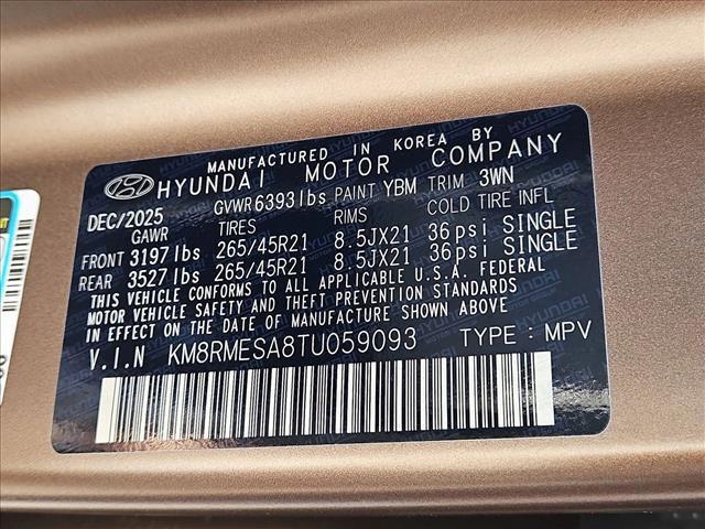 new 2026 Hyundai Palisade Hybrid car, priced at $62,115
