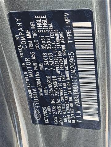 new 2026 Hyundai TUCSON Hybrid car, priced at $35,503