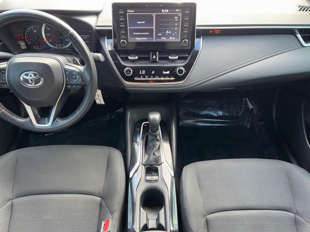 2020 Super White Toyota Corolla