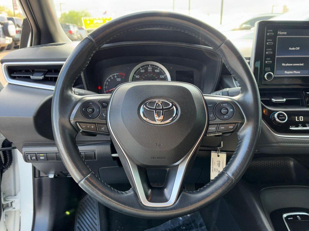 2020 Super White Toyota Corolla