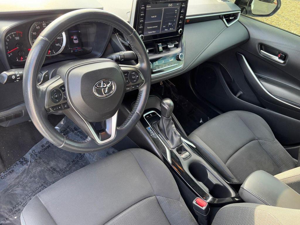 2020 Super White Toyota Corolla