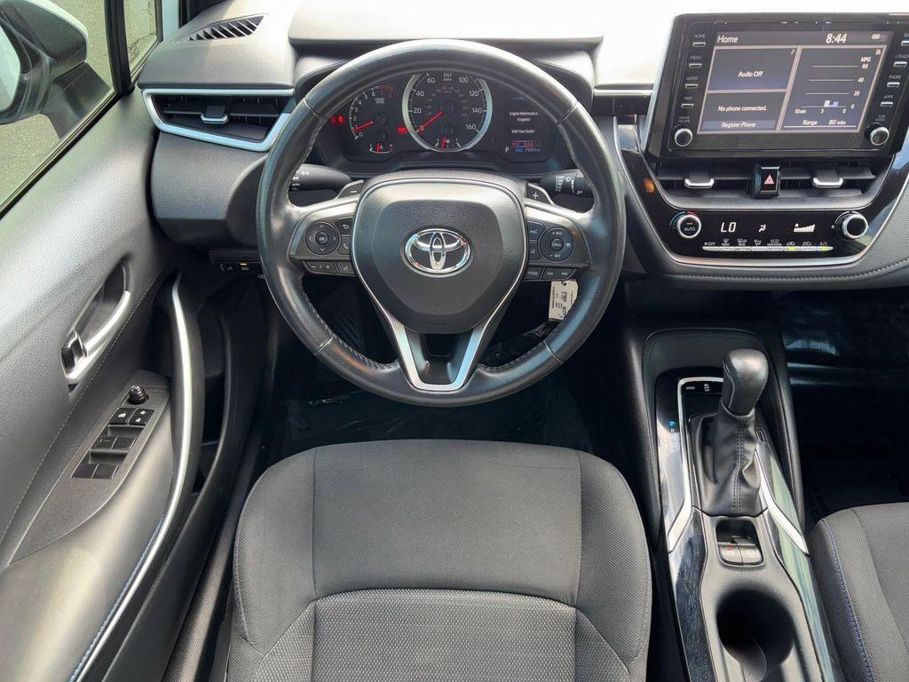 2020 Super White Toyota Corolla