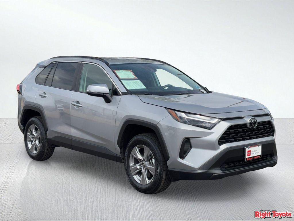 used 2025 Toyota RAV4 car, priced at $31,979