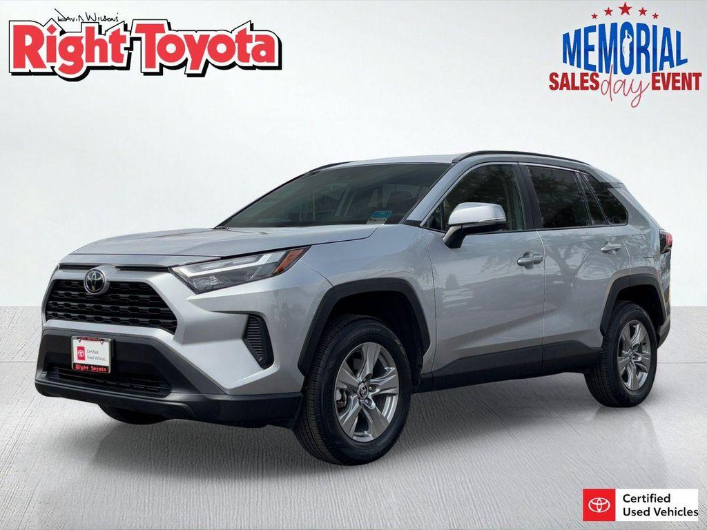 used 2025 Toyota RAV4 car, priced at $31,979