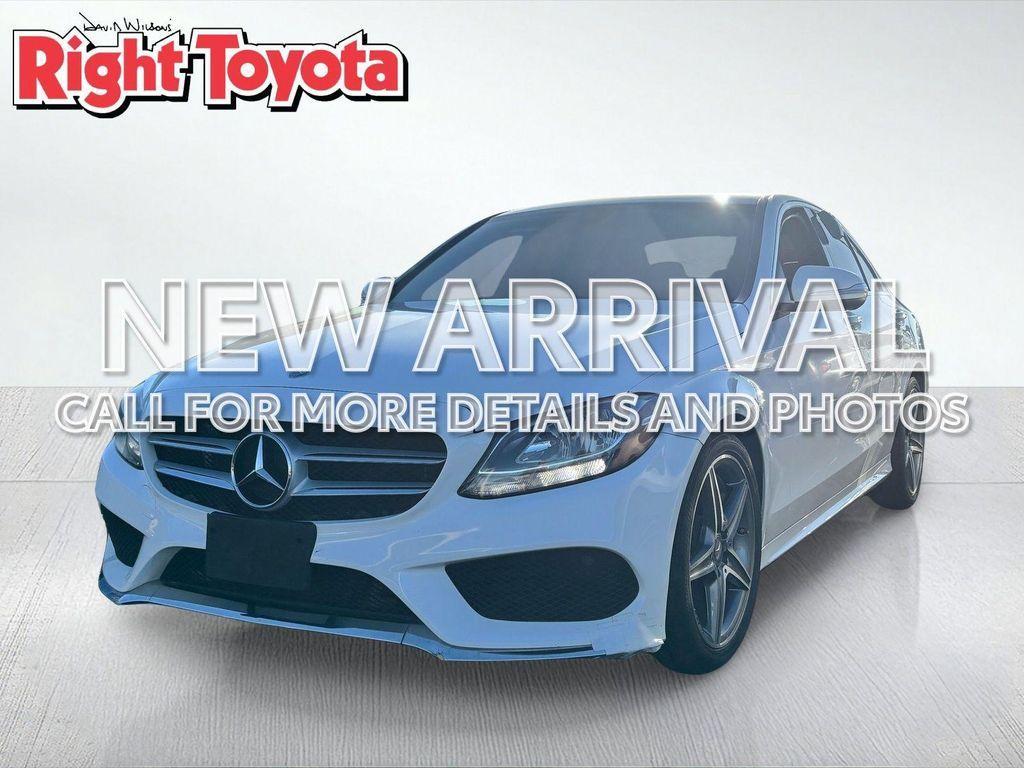 used 2015 Mercedes-Benz C-Class car, priced at $15,994