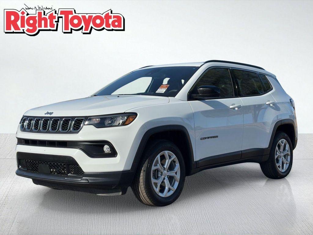 used 2024 Jeep Compass car, priced at $17,948