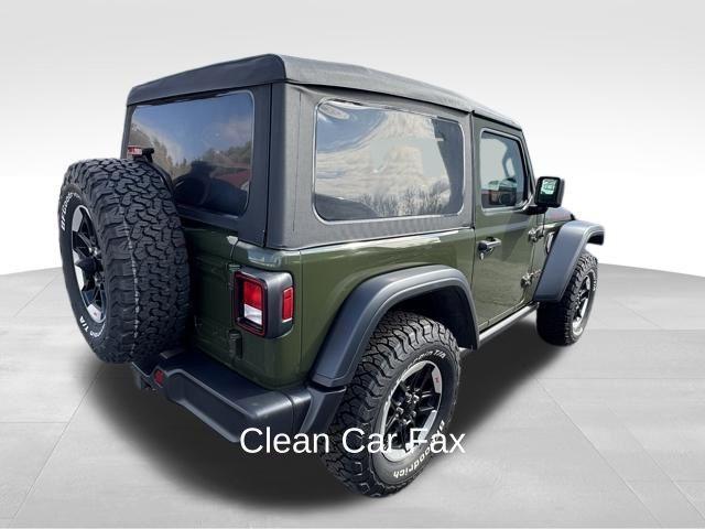 used 2021 Jeep Wrangler car, priced at $26,998