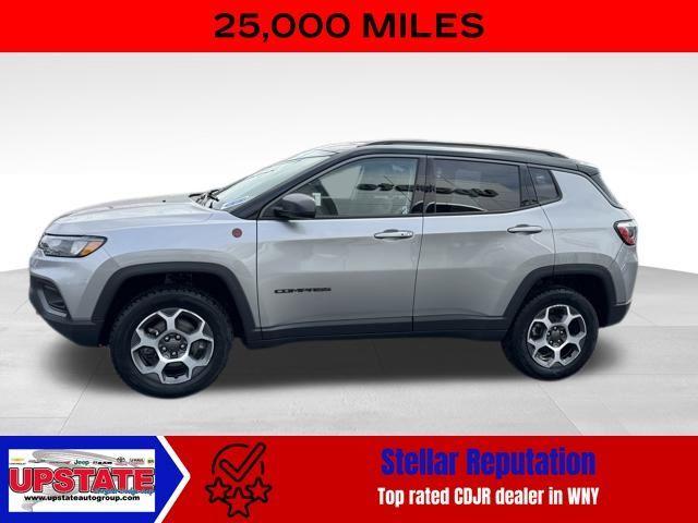 used 2022 Jeep Compass car, priced at $24,444