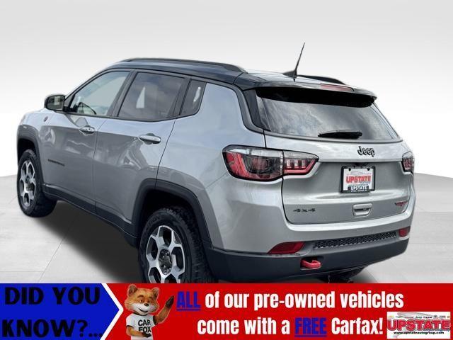 used 2022 Jeep Compass car, priced at $24,444