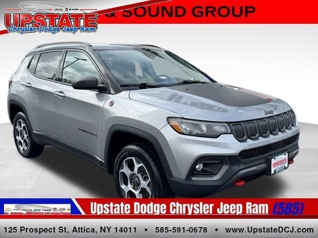 used 2022 Jeep Compass car, priced at $24,444