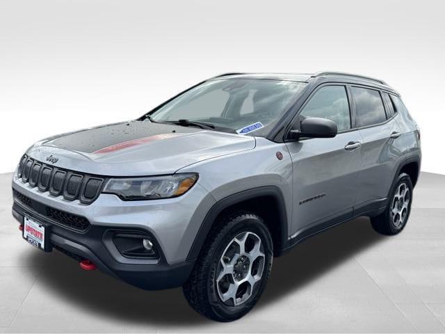 used 2022 Jeep Compass car, priced at $24,444