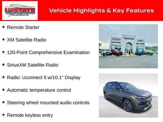 used 2022 Jeep Compass car, priced at $20,817