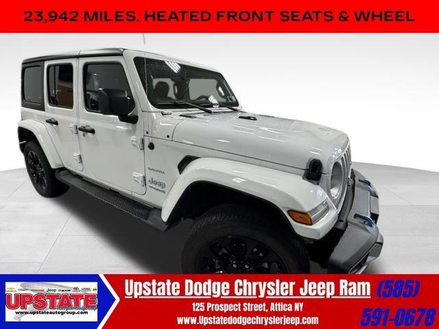 used 2022 Jeep Wrangler Unlimited 4xe car, priced at $32,997