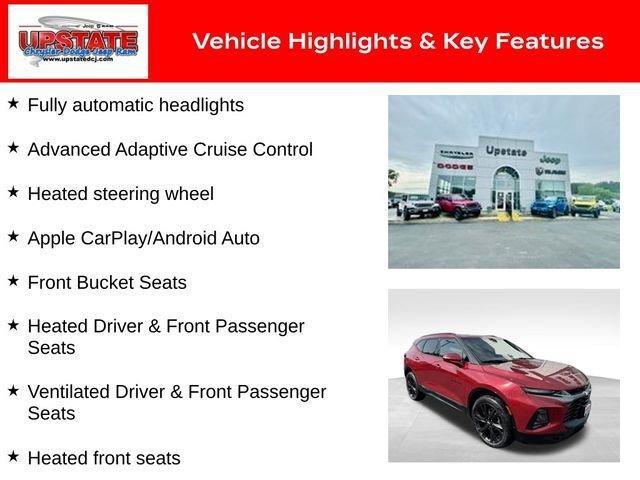 used 2019 Chevrolet Blazer car, priced at $22,388