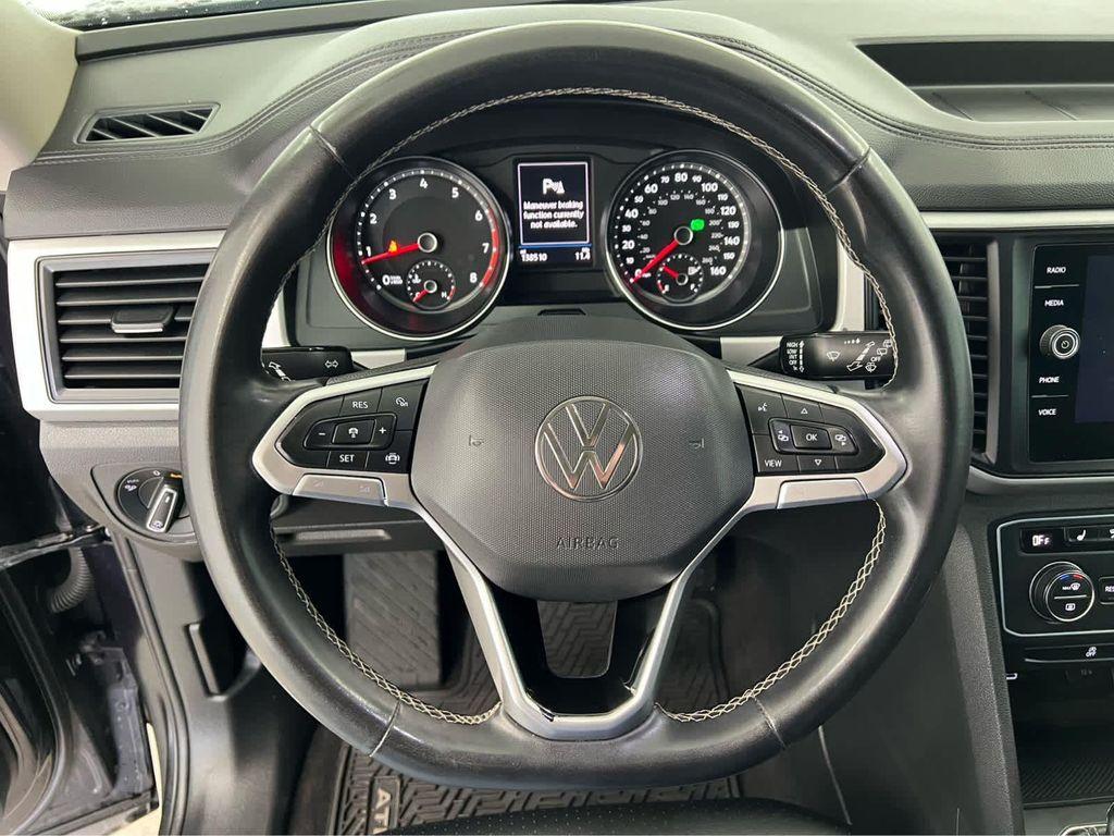 used 2021 Volkswagen Atlas car, priced at $18,009