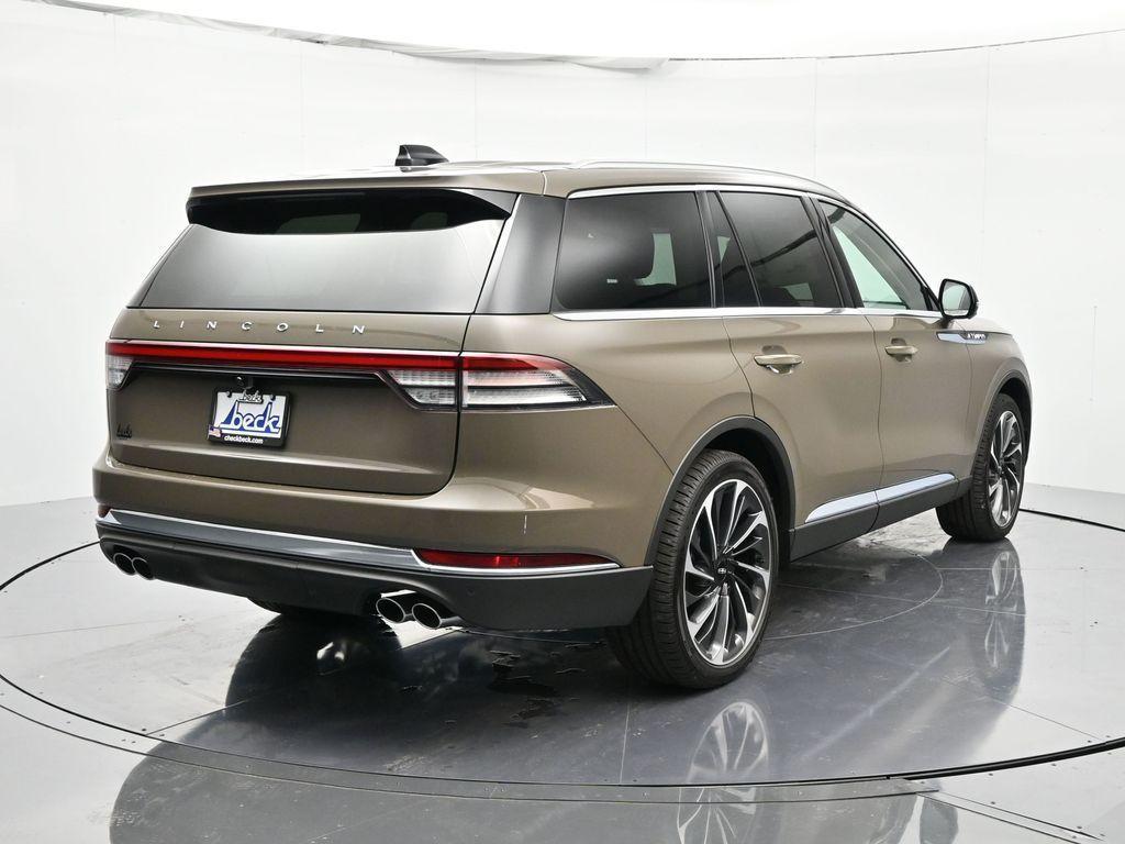 new 2025 Lincoln Aviator car, priced at $65,000