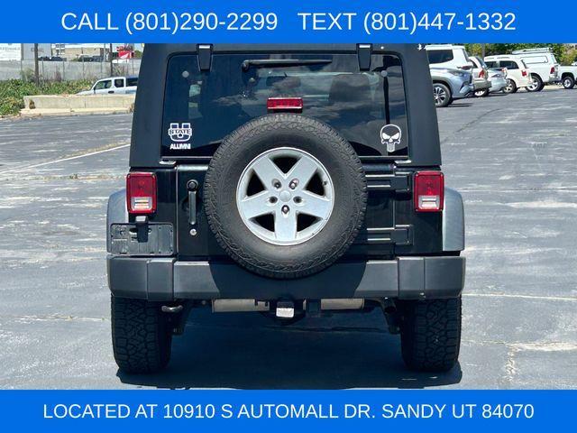 used 2018 Jeep Wrangler JK Unlimited car, priced at $18,779