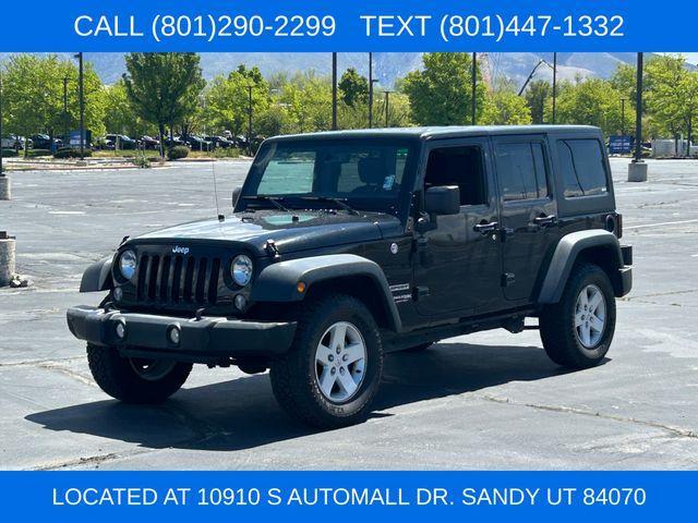used 2018 Jeep Wrangler JK Unlimited car, priced at $18,779