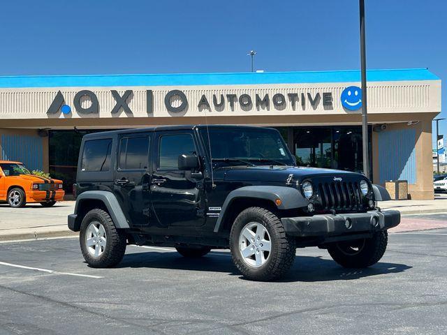 used 2018 Jeep Wrangler JK Unlimited car, priced at $17,713