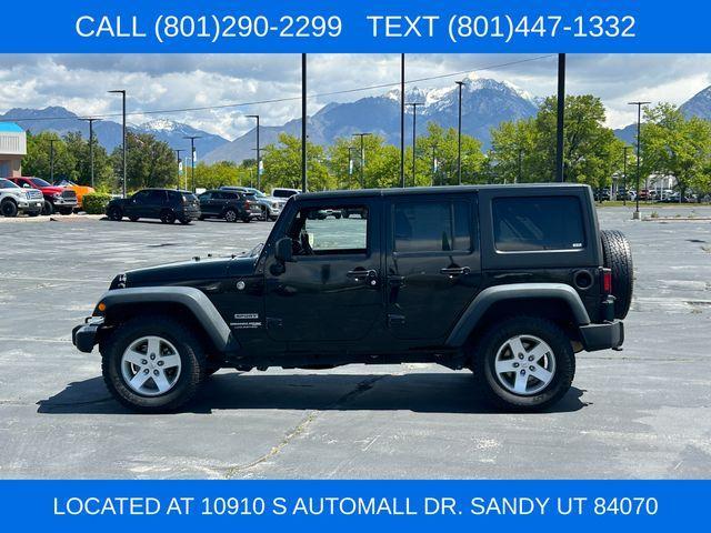 used 2018 Jeep Wrangler JK Unlimited car, priced at $18,779