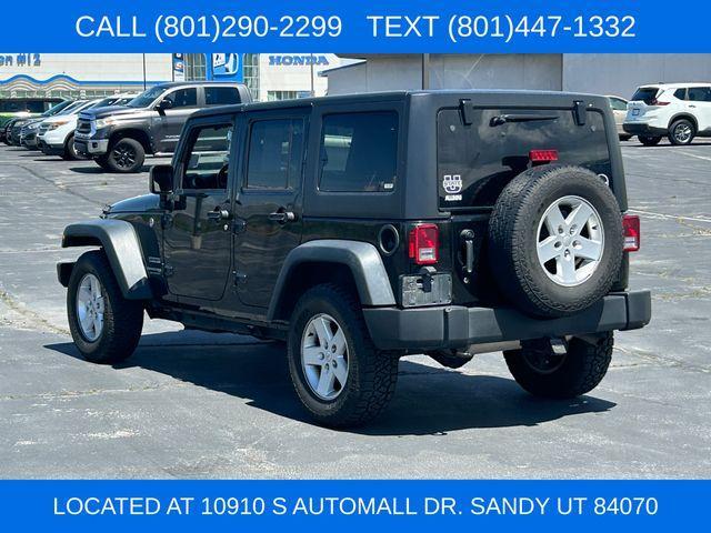 used 2018 Jeep Wrangler JK Unlimited car, priced at $18,779