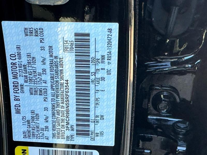 new 2025 Ford Bronco Sport car, priced at $27,685