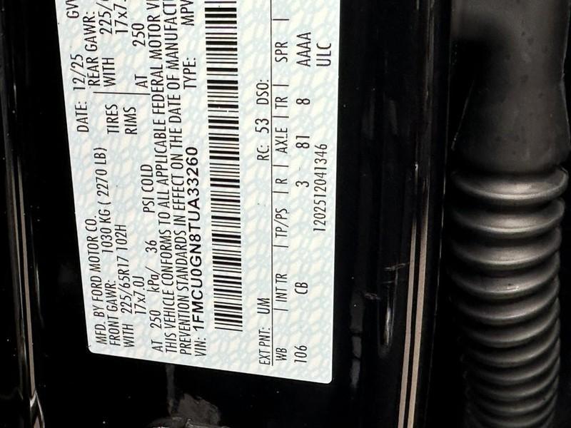 new 2026 Ford Escape car, priced at $28,065