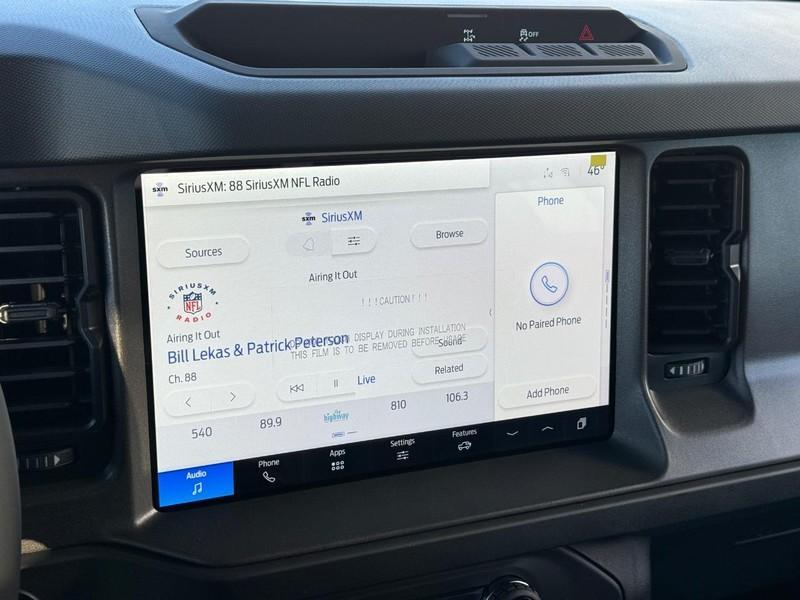 new 2025 Ford Bronco car, priced at $40,363