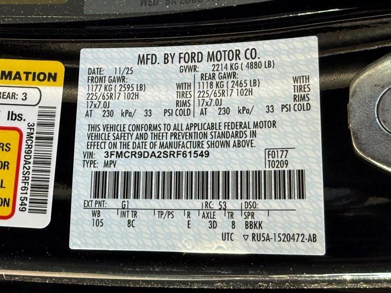 new 2025 Ford Bronco Sport car, priced at $33,056