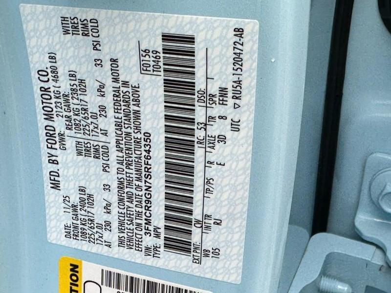 new 2025 Ford Bronco Sport car, priced at $31,546