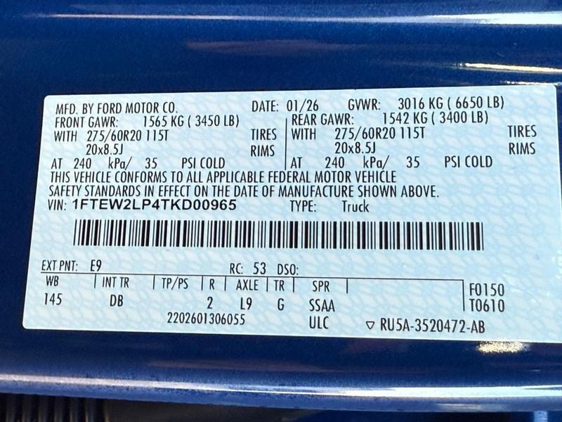 new 2026 Ford F-150 car, priced at $47,330