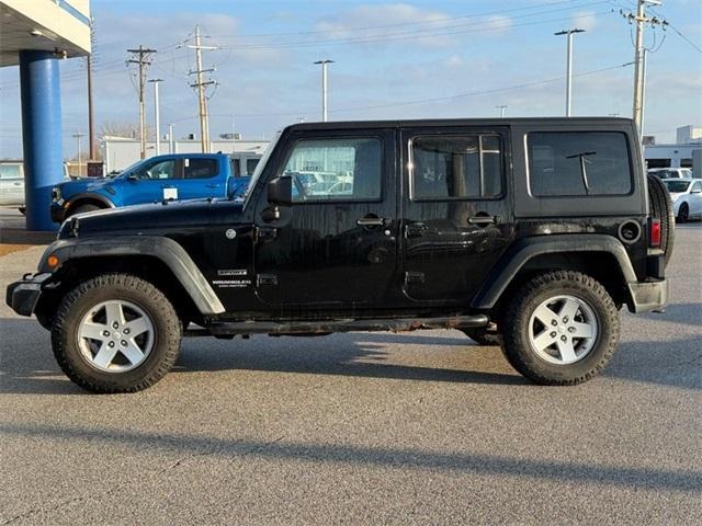 used 2015 Jeep Wrangler Unlimited car, priced at $14,500