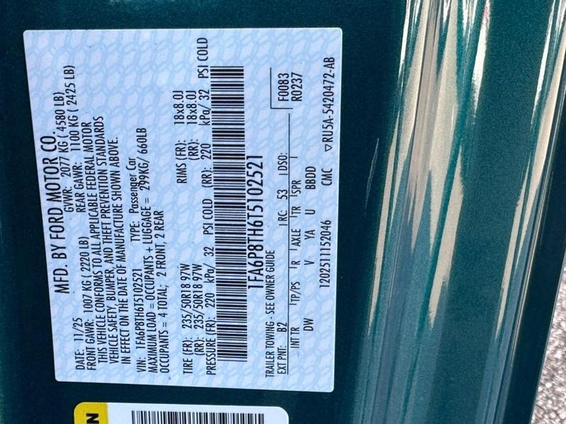 new 2026 Ford Mustang car, priced at $31,706